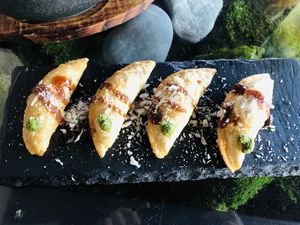 Dumplings   at Secret Garden in Berlin