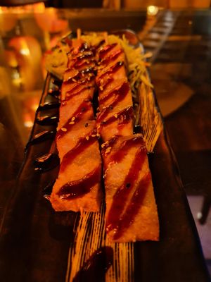 Tofu sticks at Secret Garden in Berlin