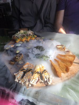 Sushi plate for four x  at Secret Garden in Berlin