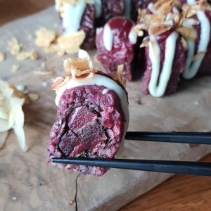 Geisha in Love - close-up #Veganuary at Secret Garden in Berlin