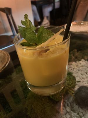 Yuzu drink  at Secret Garden in Berlin