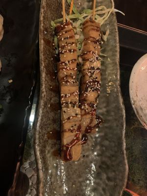 Yakitori  at Secret Garden in Berlin