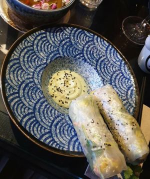 summer rolls at Secret Garden in Berlin