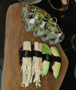 sushi at Secret Garden in Berlin