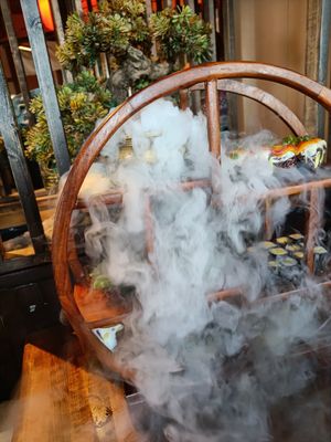 Spectacular smoke at Secret Garden in Berlin