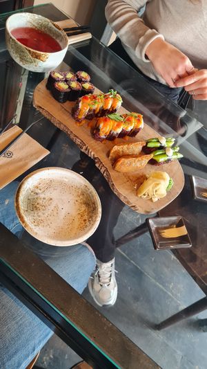 Forgot the names of the sushi sorry :D at Secret Garden in Berlin