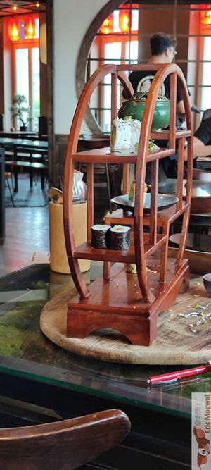 Orginal plates at Secret Garden in Berlin