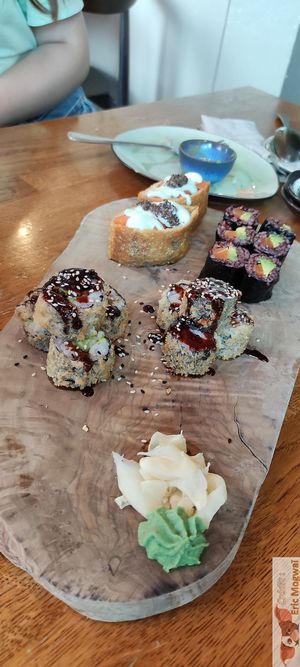 My menu  at Secret Garden in Berlin