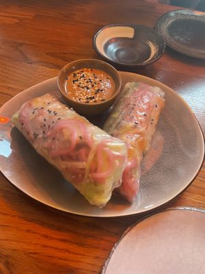 Summer rolls   at Secret Garden in Berlin