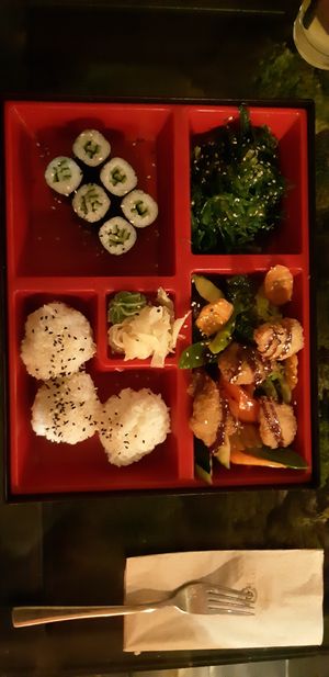 Toriniku Bento Box at Secret Garden in Berlin