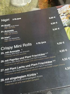 Sushi   at Secret Garden in Berlin