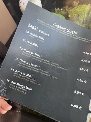 Sushi   at Secret Garden in Berlin