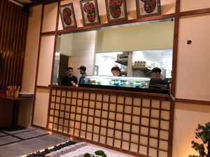 Kitchen at Secret Garden in Berlin