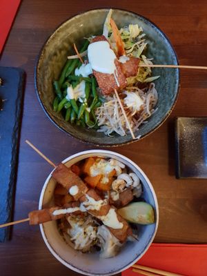 bowls at Secret Garden in Berlin