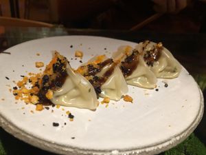 Gyoza at Secret Garden in Berlin