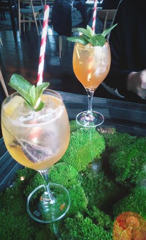 Home made limonades at Secret Garden in Berlin