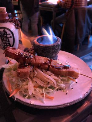 Sehr lecker, mit überraschendem Biss... at Secret Garden in Berlin