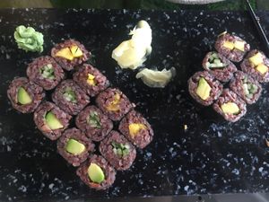 The are two rice options at Secret Garden in Berlin