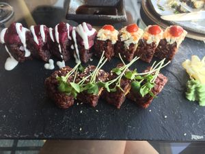 Sushi  at Secret Garden in Berlin