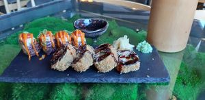 Sushi ...so good! at Secret Garden in Berlin