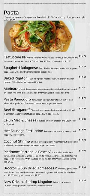 Pasta at Ila in Fairfield