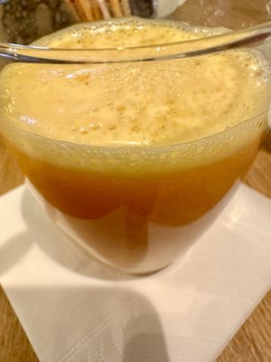 Fresh orange juice  #Veganuary at Vivi Bistrot - Navona in Rome