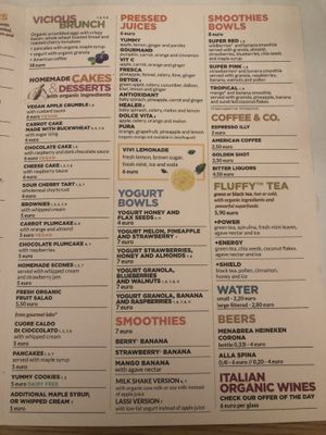 Menu P2 at Vivi Bistrot - Sala Umberto in Rome