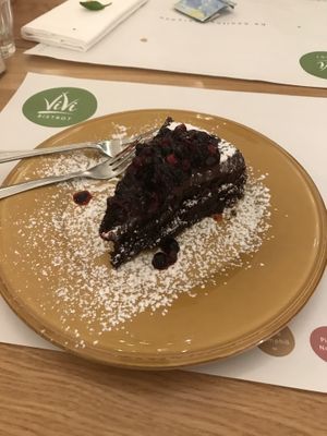 Chocolate dessert at Vivi Bistrot - Sala Umberto in Rome