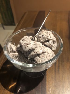 Stracciatella Ice Cream at Vegan Zeals in Pondicherry