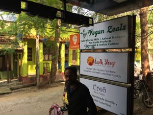 Front of Vegan Zeals  at Vegan Zeals in Pondicherry