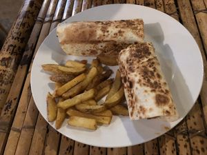 vegan wrap at Mexicana Xcrepes  in 