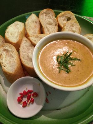 Wedding Day Dip -- FABULOUS appetizer!!! at Chamkar - The Passage in Siem Reap