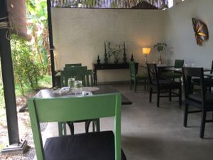peaceful dining at Chamkar - The Passage in Siem Reap