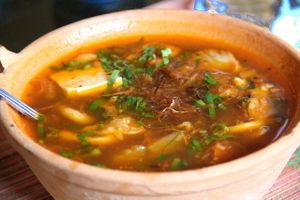 A soup at Chamkar.  at Chamkar - The Passage in Siem Reap