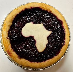 Blackberry pie (mini size) at Uhuru Foods & Pies in Oakland