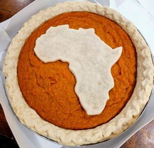 Vegan Sweet Potato Pie at Uhuru Foods & Pies in Oakland