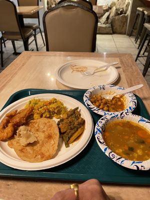   at Govinda's Natural Foods Buffet in Tucson