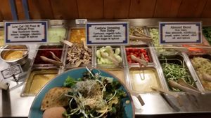 Govinda's Natural Foods Buffet
My first visit to this Vegetarian Restaurant was on Aug 19, 2017 and I will prob go back, the selection is not large, but the food is good. The place is interesting and authentic 
online it says "Buffet featuring Indian-inspired vegetarian food in mellow surroundings with a scenic courtyard." and I agree

http://whatdoyoueatthen.com/govindas-natural…buffet-tucson-az/ at Govinda's Natural Foods Buffet in Tucson