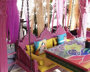 Outdoor Swing  at 12 Chutneys in Kuwait City