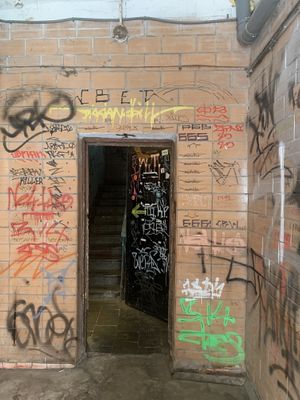 Enter to the restaurant  at Savage Food in Kyiv