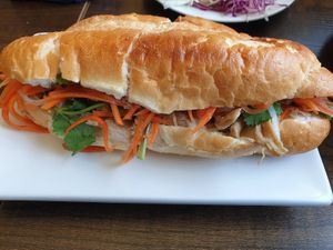 Banh Mi $9.50 at King's Vegetarian in Bella Vista