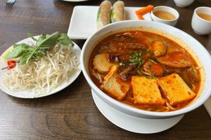 Spicy Soup  at King's Vegetarian in Bella Vista