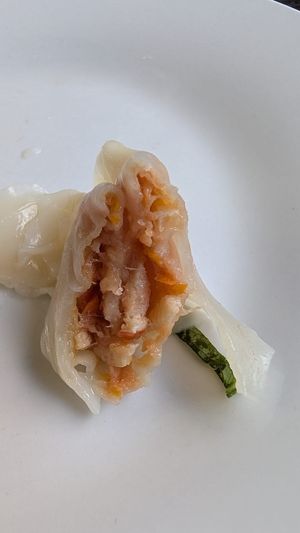 Spicy wontons $12.90: good, chilli sauce is way too spicy so had it plain, could be better with soy sauce at King's Vegetarian in Bella Vista