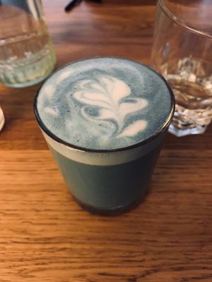 Blue latte  at I love you - Ya lyublyu tebya -я люблю тебя in St Petersburg