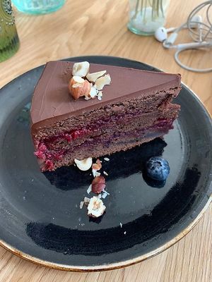Chocolate cake! 😈 at I love you - Ya lyublyu tebya -я люблю тебя in St Petersburg