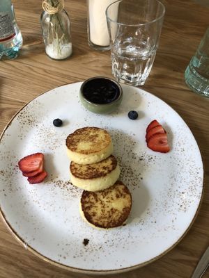 Pancakes at I love you - Ya lyublyu tebya -я люблю тебя in St Petersburg