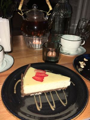 Vegan cheesecake  at I love you - Ya lyublyu tebya -я люблю тебя in St Petersburg