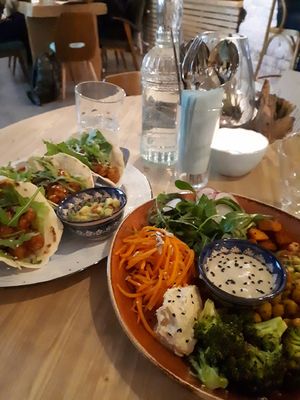 tacos + buddha bowl at I love you - Ya lyublyu tebya -я люблю тебя in St Petersburg