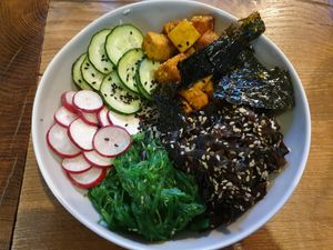 Sushi salad at I love you - Ya lyublyu tebya -я люблю тебя in St Petersburg