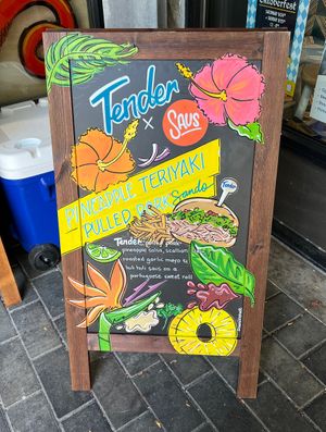 Mind expanding  at Saus at Bow Market in Somerville